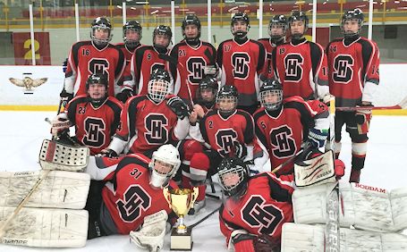 Sacred Heart junior boys hockey team wins Jake Dupuis hockey classic