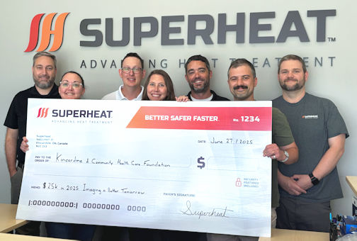 ​Superheat employees set goal of $25,000 for Kincardine Hospital capital campaign