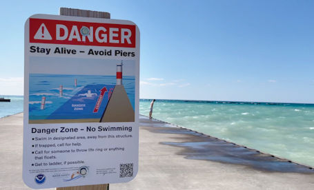 ​Smart Beach team to test warning system at Station Beach, Kincardine, in the summer