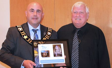 Twolan recognized for hard work as chairman of Great Lakes-St. Lawrence Cities Initiative