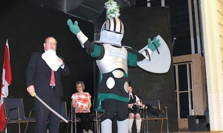 KDSS has new mascot, sound system, welcomed theatre performance