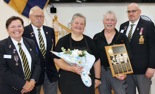 Kirk and Stephanie Rutledge named Kincardine Legionnaires of the Year