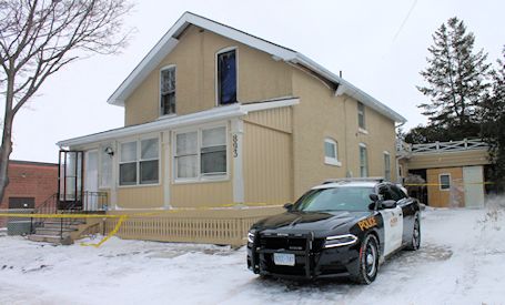 Police investigating suspicious house fire in downtown Kincardine