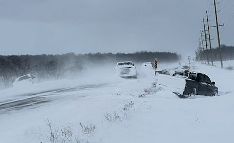 ​South Bruce OPP kept busy during powerful winter storm on the weekend