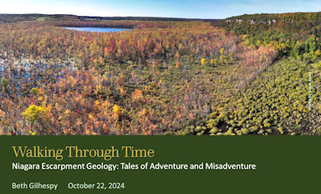 ​Huron Fringe Field Naturalists time-travel on the Niagara Escarpment