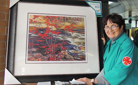 "Red Maple" is next print in Kincardine hospital auxiliary fund-raiser