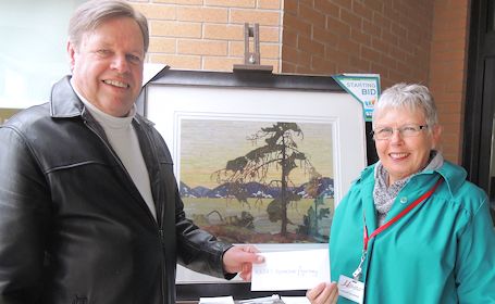 Kincardine hospital auxiliary Art/Easel Program fund-raiser a great success