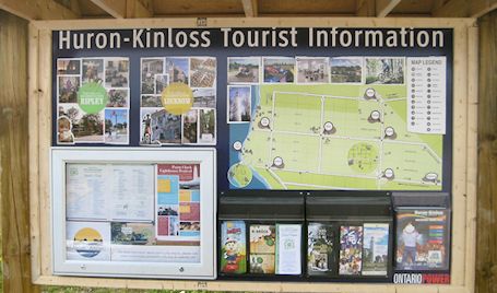 New tourism information kiosks in Huron-Kinloss
