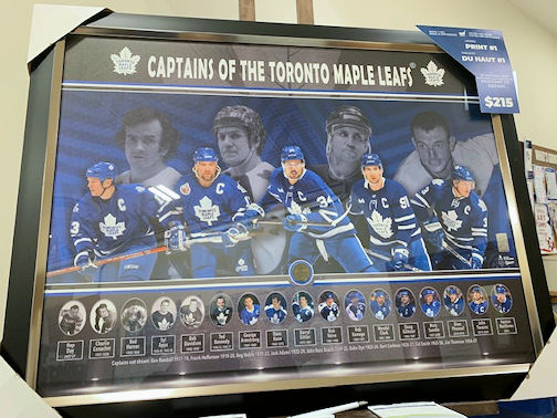 ​“Captains Row – Toronto Maple Leafs” is next print in Kincardine Hospital Auxiliary fund-raiser