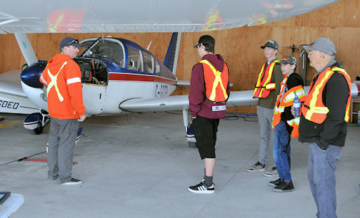 ​Local students enjoy day of learning, exploring at Kincardine Airport