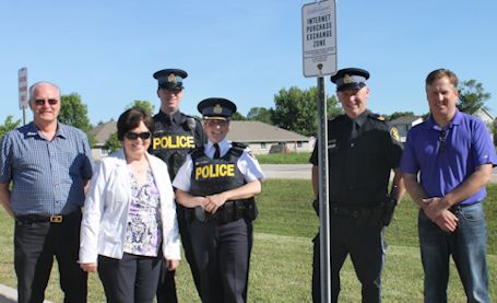 South Bruce OPP unveil Project Safe Trade