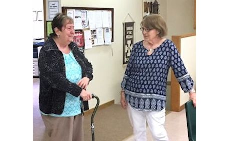 Millie Zarubick honoured for 12 years as volunteer SMART exercise instructor