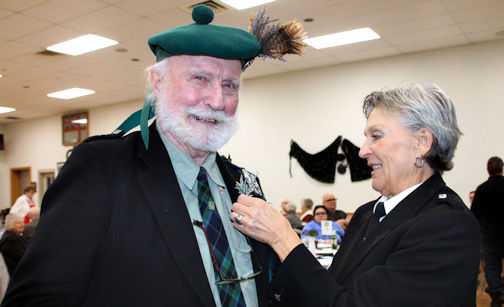 ​Kincardine Scottish Pipe Band welcomes capacity crowd to 30th annual Robbie Burns Supper
