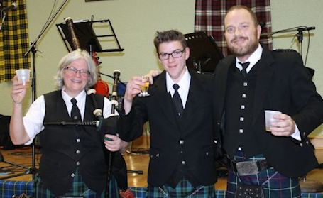 Another sold-out crowd enjoys great food, fabulous entertainment at 24th Robbie Burns Supper