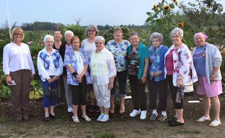 Bervie Women's Institute visits Bruce Botanical Food Gardens in Ripley