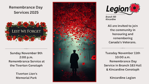 Kincardine Legion Corner