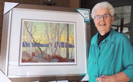 "Lake in Autumn" is next print in Kincardine hospital auxiliary fund-raiser