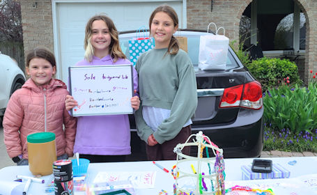 ​Three enterprising entrepreneurs in business Tuesdays after school