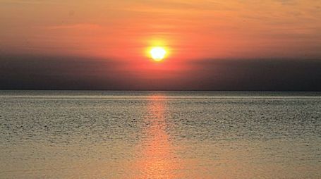 A brilliant sunset, winners, and cheque presentations galore