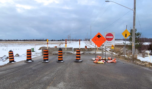 ​Bruce Avenue, Kincardine, remains closed until spring