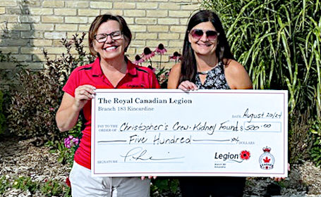 Kincardine Legion Corner