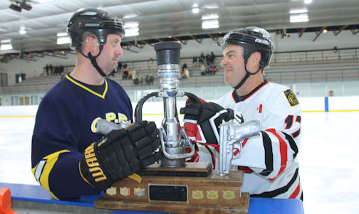 Firefighters smoke police for second year in a row in Battle of the Badges