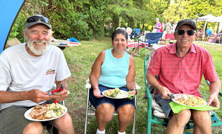 Highland Drive Family and Friends event nets $200 for Good Food Box program