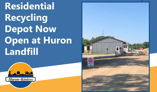 Huron-Kinloss opens residential recycling depot at Huron Landfill