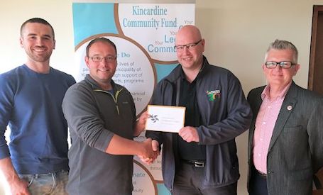 Kincardine Community Fund presents first two grants