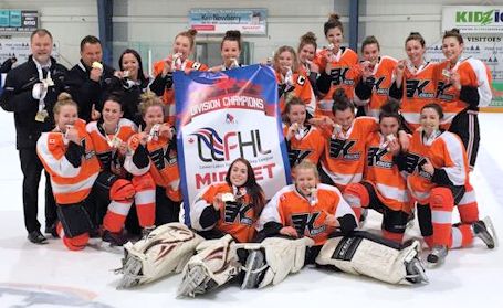 Kincardine Midget Girls are Lower Lakes Female Hockey League champions