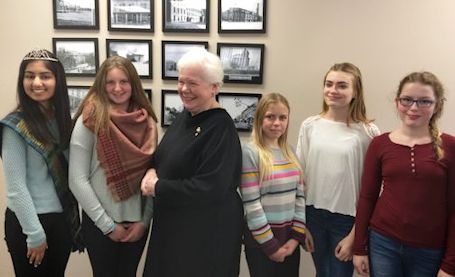 Kincardine students meet lieutenant governor of Ontario