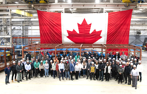 ​Bruce Power, BWXT Canada Ltd. mark final shipment of Unit 3 feeders