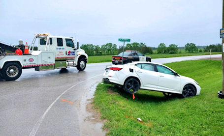 Impaired driver arrested after fleeing collision scene