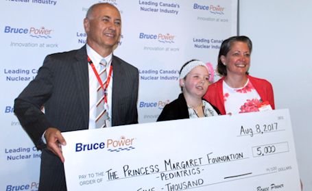 Bruce Power saves teen's life with commitment to medical isotopes