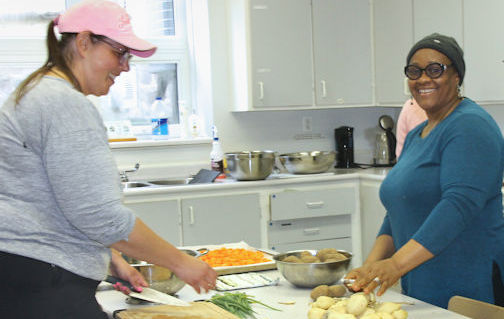 Volunteers, donations continue to help the hungry through Drop-in at the Bridge programs