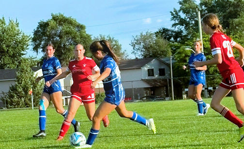 Kincardine U14 girls soccer team suffers hard-fought loss