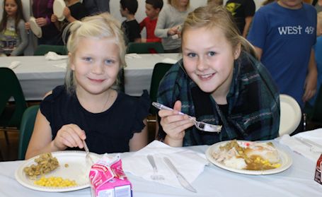 Ripley-Huron Community School students enjoy annual Christmas dinner