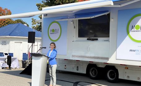 NWMO Mobile Learn More Centre rolls back into South Bruce