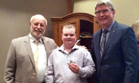 Christopher Pennington wins Kidney Foundation excellence in fund-raising award