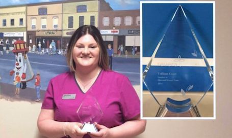 Trillium Court wins Revera's Leaders in Skin and Wound Care award