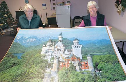 Group of seniors completes 6,000-piece puzzle at Forbes Lambton Court