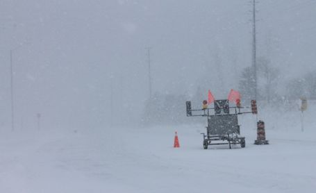 Blizzard conditions hit Kincardine area Sunday night