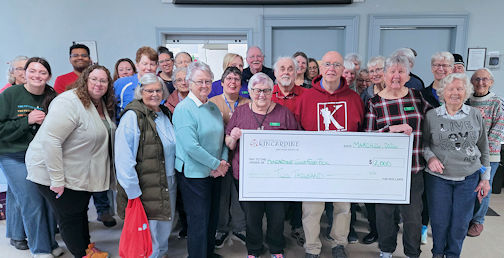 Donations presented to Kincardine Good Food Box initiative and Kincardine Food Bank