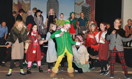 ​Huron Heights presents lively, heartwarming show, “Elf Jr. the Musical”