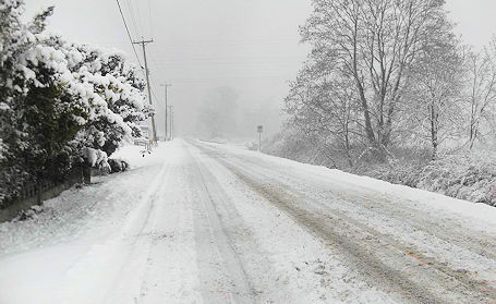 Winter road safety reminder for Bruce County drivers