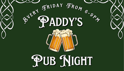 ​Launch of Paddy's Pub Nights to feature local musicians