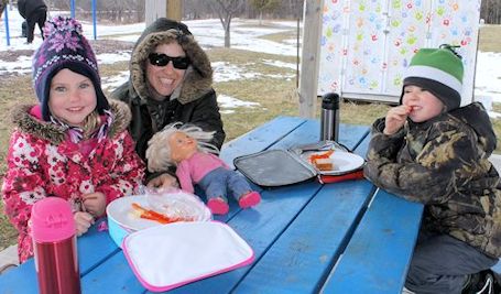 Spring weather on the weekend