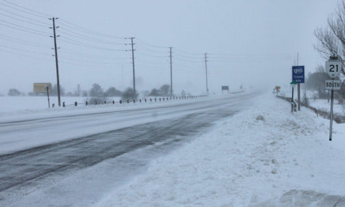 Highways remain closed Tuesday, Silver Stick tournament postponed, due to snowstorm