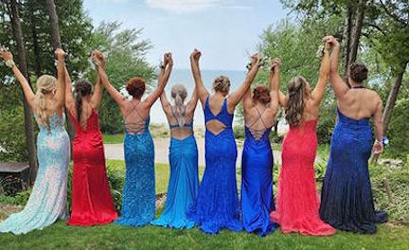 Sun comes out in time to shine on Class of 2024 at KDSS Prom