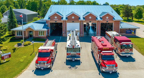 Highway 21 closed briefly due to structure fire